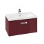 Cersanit Xantia red Szafka podumywalkowa 80x45x40 cm, czerwona S570-004 - zdjęcie 1