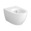 Cersanit Zen Oval Zestaw Toaleta WC Vortex bez kołnierza + deska wolnoopadająca biały S701-719 - zdjęcie 2