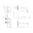 Cersanit Zen Zestaw wannowo-prysznicowy podtynkowy termostatyczny chrom S952-034 - zdjęcie 3