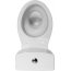 Cersanit Zenit Toaleta WC kompaktowa 35,5x62,5x75,5 cm z deską polipropylenową, biała K100-210 - zdjęcie 2
