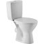 Cersanit Zenit Toaleta WC kompaktowa 35x65,5x75,5 cm z deską antybakteryjną, biała K100-211 - zdjęcie 1