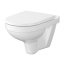 Cersanit Zip Zestaw Toaleta WC 52,5x36 cm + deska wolnoopadająca biała S701-565 - zdjęcie 1