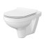 Cersanit Zip Zestaw Toaleta WC 52,5x36 cm + deska wolnoopadająca biała S701-567 - zdjęcie 1