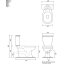 Cielo Windsor Muszla klozetowa miska WC kompaktowa 36x76x40 cm, biała WINVAMPB - zdjęcie 2