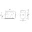 Cielo Windsor Muszla klozetowa miska WC stojąca 37x56x40,5 cm, biała WINVAPB - zdjęcie 3