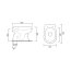 Cielo Windsor Muszla klozetowa miska WC stojąca 37x56x40,5 cm, biała WINVASB - zdjęcie 3