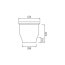 Cielo Windsor Zbiornik WC kompaktowy 43,5x21,5x42 cm biały WINCASB1 - zdjęcie 4