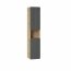 Comad Aruba Agave 800 Słupek boczny 35x32x170 cm dąb jackson hickory/szary połysk ARUBAAGAVE800 - zdjęcie 1