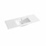 Comad Lava White 120 Umywalka meblowa z półką 121x46 cm, biała UM-120E - zdjęcie 1