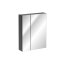 Comad Monako Grey Szafka łazienkowa z lustrem 60x16x75 cm diamentowy szary MONAKOGREY840-FSC - zdjęcie 1
