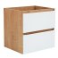 Comad Monako Oak White Szafka podumywalkowa 60x46x57 cm biel/dąb hamilton MONAKOOAKWHITE820 - zdjęcie 1