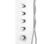 Corsan Akoja Panel prysznicowy bez termostatu biały A-025M - zdjęcie 3