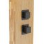 Corsan Basti Panel prysznicowy termostatyczny drewno bambusowe naturalne/czarny B002TBL - zdjęcie 2