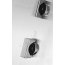 Corsan Neo Panel prysznicowy stal szczotkowana/chrom 605705 - zdjęcie 4
