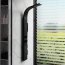 Corsan Panel prysznicowy czarny A017MALTOCZARNY/BL - zdjęcie 7