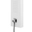 Corsan Panel prysznicowy z oświetleniem LED biały chrom 648349 - zdjęcie 4