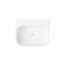 Corsan Umywalka wolnostojąca 50x40x89 cm + korek + syfon biała/korek biały MU5040WHS - zdjęcie 4