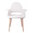 D2 A-Shape Krzesło inspirowane Organic chair 72x60 cm, jasnoszare 38782 - zdjęcie 2