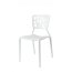 D2 Bush Krzesło inspirowane Viento Chair 42x41 cm, białe 23796 - zdjęcie 2