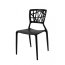 D2 Bush Krzesło inspirowane Viento Chair 42x41 cm, czarne 23793 - zdjęcie 2