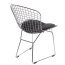 D2 Harry Krzesło inspirowane Diamond Chair 52x58 cm, czarne 5203 - zdjęcie 2