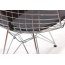 D2 Net double Krzesło inspirowane Wire Chair 50x52 cm, czarne 3531 - zdjęcie 4