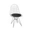 D2 Net Krzesło inspirowane Diamond Chair 50x52 cm, czarne 18009 - zdjęcie 3