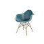 D2 P018W PP Krzesło inspirowane DAW 62x47x80 cm, navy green 42271 - zdjęcie 1
