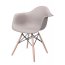 D2 P018W PP Krzesło inspirowane DAW 62x47x80 cm, szare 40608 - zdjęcie 1