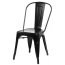 D2 Paris Krzesło inspirowane Tolix 36x35 cm, czarne 41305 - zdjęcie 1