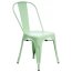 D2 Paris Krzesło inspirowane Tolix 36x35 cm, zielone 41313 - zdjęcie 1