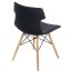 D2 Techno DSW Krzesło tapicerowane 50x40 cm, grafitowe 41133 - zdjęcie 2