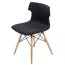 D2 Techno DSW Krzesło tapicerowane 50x40 cm, grafitowe 41133 - zdjęcie 1