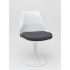 D2 Tul Krzesło inspirowane Tulip Chair 49x55 cm, szare/białe 10299 - zdjęcie 1