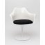 D2 TulAr Krzesło inspirowane Tulip Armchair 68x58 cm, czarne/białe 63559 - zdjęcie 1