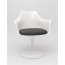 D2 TulAr Krzesło inspirowane Tulip Armchair 68x58 cm, szare/białe 13987 - zdjęcie 1