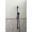 Damixa Silhouet Zestaw prysznicowy 74 cm czarny 7668861 - zdjęcie 2