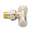 Danfoss RLV 15 Zawór odcinający kątowy KVS 2,5 mosiądz niklowany 003L0143 - zdjęcie 1