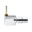 Danfoss VHX-MONO Zestaw do grzejników dekoracyjnych łazienkowych prosty, biały RAL9016 013G4382 - zdjęcie 1