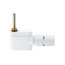 Danfoss VHX-MONO Zestaw do grzejników dekoracyjnych łazienkowych prosty, chrom 013G4384 - zdjęcie 1