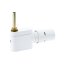 Danfoss VHX-MONO Zestaw do grzejników dekoracyjnych łazienkowych prosty z połączeniem dolnym, biały RAL9016 013G4284 - zdjęcie 2