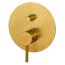 Daniel Tokyo Bateria wannowo-prysznicowa podtynkowa złoto szczotkowane TX612.DP - zdjęcie 1