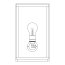 Davey Lighting Box Light Medium Kinkiet 36x21 cm IP44 Standard E27 GLS mosiężny polerowany DP7645/BR/PO/FR - zdjęcie 2