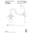 Davey Lighting Bracket Light Kinkiet zewnętrzny 19 cm IP54 Standard E27 GLS srebrny DP7677/GA/060F/S - zdjęcie 2
