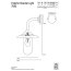 Davey Lighting Bracket Light Kinkiet zewnętrzny 25x42,5 cm IP54 Standard E27 GLS miedziany DP7685/GM/060C/A - zdjęcie 2
