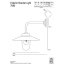 Davey Lighting Bracket Light Kinkiet zewnętrzny 34,5x38 cm IP54 Standard E27 GLS srebrny DP7680/GA/FR - zdjęcie 2