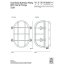 Davey Lighting Bulkhead Kinkiet 26x19,5 cm IP54 Standard E27 GLS chrom DP7034/CP - zdjęcie 2
