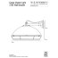 Davey Lighting Cargo Cluster Kinkiet 32 cm IP44 Standard E27 & IP44 GLS srebrny DP7242/GA/1ES/BRKT/IP44 - zdjęcie 2