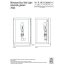 Davey Lighting Miniature Box Kinkiet 19,5x12,5 cm IP44 BA15d (SBC) Candle mosiężny polerowany DP7643/BR/PO/FR - zdjęcie 3