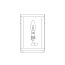 Davey Lighting Miniature Box Kinkiet 19,5x12,5 cm IP44 BA15d (SBC) Candle mosiężny polerowany DP7643/BR/PO/FR - zdjęcie 2